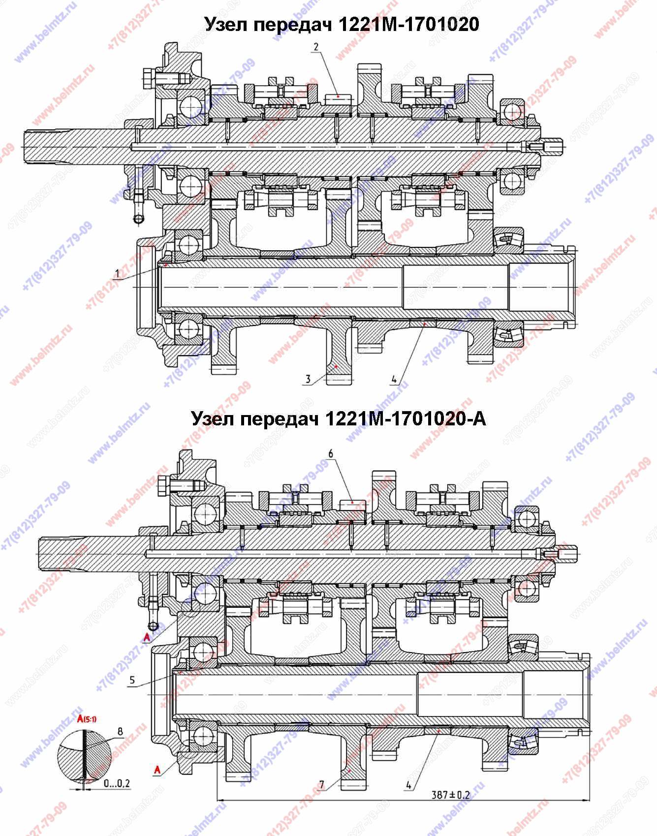 Кпп мтз 1221 устройство схема